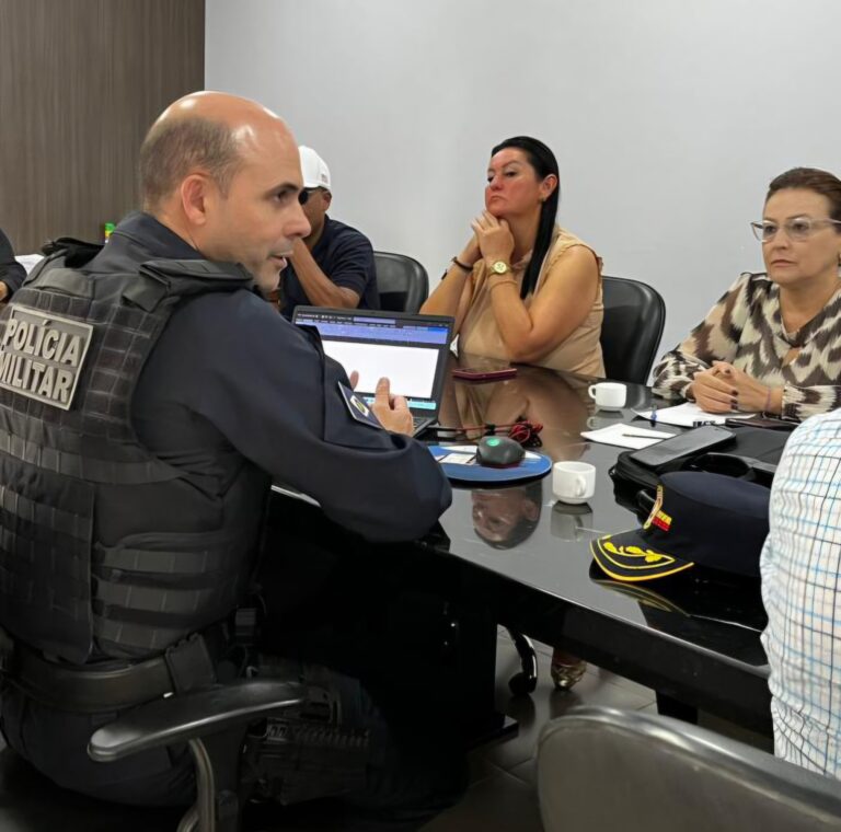 Câmara de Brasnorte e Comandante do 7°CR da PM discutem criação de Gabinete de Gestão Integrada