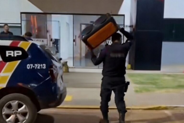 Vizinho é detido por perturbação de sossego e agressão no Parque dos Girassóis, em Campo Novo
