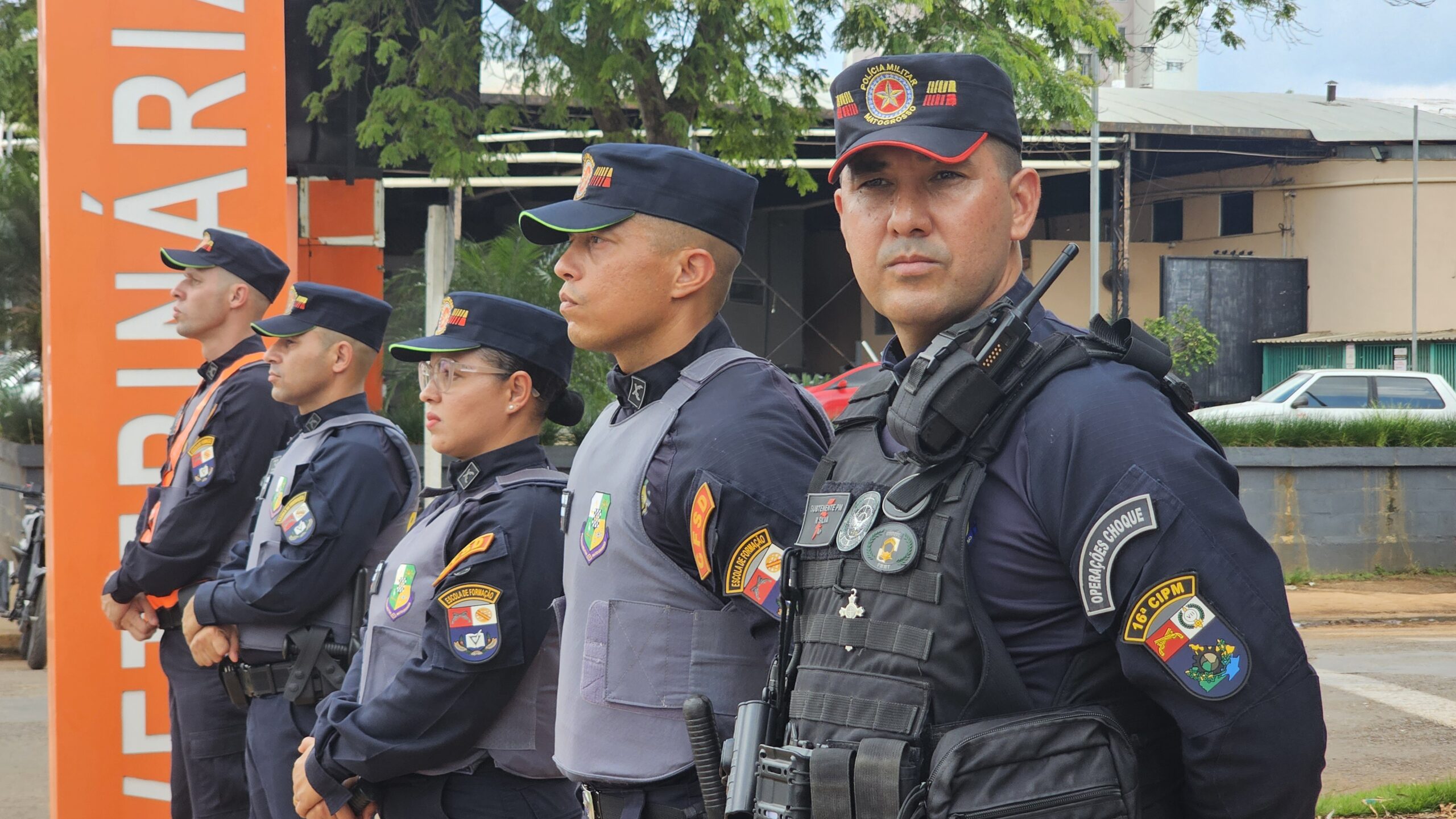 30 alunos soldados reforçam policiamento no Centro de Campo Novo do Parecis e maioria deve ficar na cidade após formatura