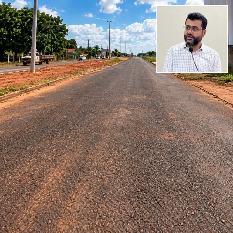 “Uma porcaria”, diz vereador sobre asfalto de R$ 7 milhões já quase todo pago em Brasnorte